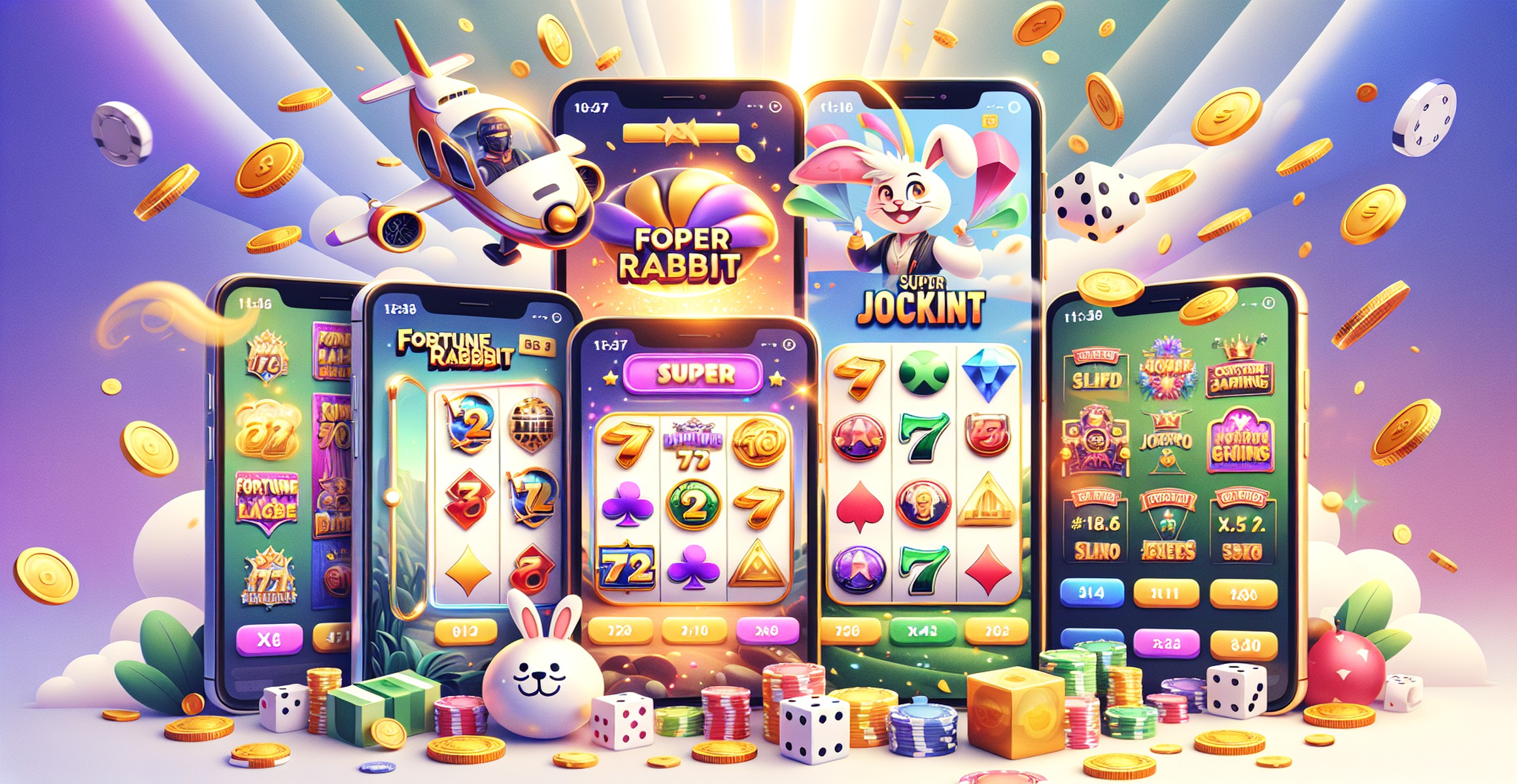 Fortune Rabbit Slots - One of the thrilling slot games at Jili Games.